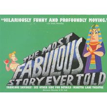 The Most Fabulous Story Ever Told American Theatre Postcard