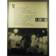 1960 Look Magazine Advertisement - Meet, now, Jose Rivera.. Aged 14