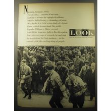 1960 Look Magazine Advertisement - Nurnberg, Germany, 1933.