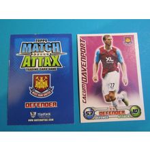 Calum Davenport - West Ham United - Match Attax 2008/09 Football Card