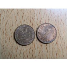 1995j 1 Pfennig Germany Coin