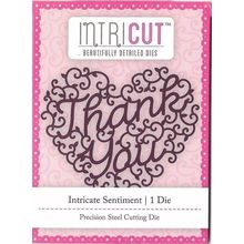 Hobbycraft. Intricate Sentiment Thank You Die. Die Cutting Cardmaking Crafts