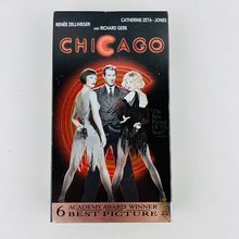 Chicago VHS Video Tape Renée Zellweger, Catherine Zeta-Jones, Richard Gere