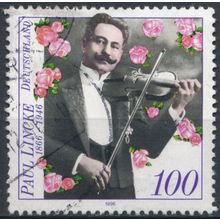 50ᵗʰ Death Anniv Paul Lincke - Germany 1996 - FH - MiNr 1876