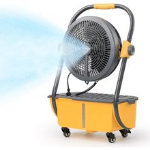 TURBRO Cordless Misting Fan with 11L Tank, High Pressure Spray Nozzles, 15Ft Mis