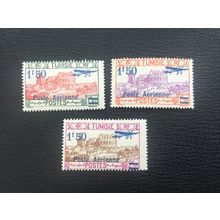 ICOLLECTZONE Tunisia C10-12 Airmail F/VF hinged