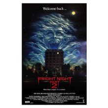 Fright Night Part II (1989)_2 Movie Film Poster Canvas iconic design