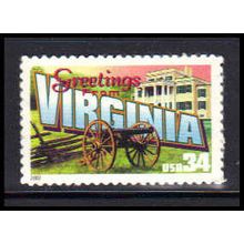 3606 34c Virginia Fine MNH V2753