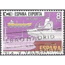 España 1980 Michel 2456 O Cote (2008) 0.20 Euro Export construction navale