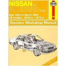 Nissan U11 Bluebird 1984-86 All Models Owner's Workshop Manu