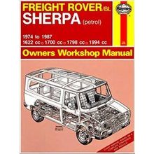 Freight Rover/B.L. Sherpa (Petrol) 1974-87 Owner's Workshop Manual