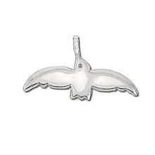 Sterling Silver Fly Bird Pendant