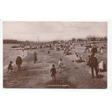 Littlehampton Beach West Sussex 1924 RP Postcard