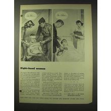 1948 U.S. Army Ad - Right-Hand Woman