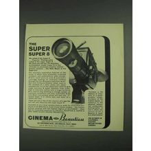 1967 Beaulieu Super 8 Movie Camera Ad - The Super