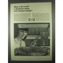 1967 Raytheon Ultra-Ray Broiler Ad - Infrared Energy