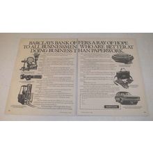 1978 Barclays Bank Ad - A Ray of Hope