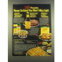1985 Mrs. Dash Spices, Steak Sauce, Crispy Coating Ad
