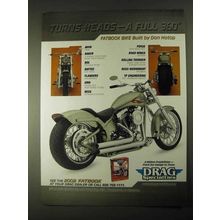 2002 Drag Specialties Motorcycle Parts Ad - Turns Heads