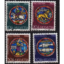 SCHWEIZ SWITZERLAND [1968] MiNr 0874-77 ( O/used ) Pro Patria