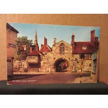 ST. ANN'S GATE, SALISBURY, WILTSHIRE unused postcard by J. Salmon #