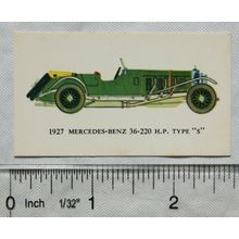 Mobil Vintage Cars Series No. 14 Mercedes-Benz 36-220 H.P. Type S 1927