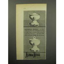 1955 Neiman-Marcus Miniature Tureens Advertisement