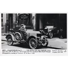 WR Morris Bullnose Morris Car in 1913 London Photo Postcard