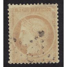 France Ceres 15c bistre Type 3 1871 Canc SG#204? MI#50?