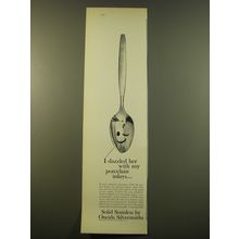 1961 Oneida Celebrity Oneidacraft Premier Stainless Flatware Advertisement
