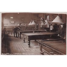 Eastney Barracks Military Games Room Portsmouth Old RPC Postcard