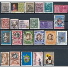 23 Stamp Selection - Vatican City - Used Hinged
