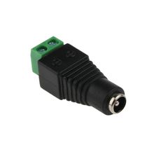 CCTV 2.1mm DC Power Socket 2x Screw Terminal Adaptor 1A 16V