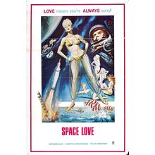 Space Love 01 Poster Canvas Movie Film Print A0 A1 A2 A3 A4 A5 A6 Art Wall Decor