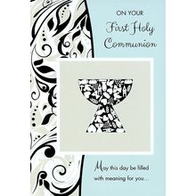 On Your First Holy Communion - Communion Greeting Card - 25047