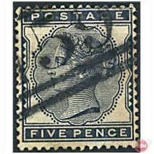 1881 SG169 5d Indigo Fine Used