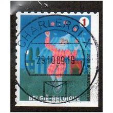 BEL 2009 (59c)(S/A) 'CIRCUS - CLOWN ON UNICYCLE' FINE USED (EBID10564)