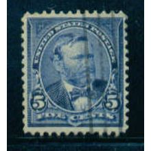 Used 281 5c Ulysses S. Grant Fine M04962