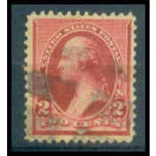 Used 220 2c George Washington Fine Plus M10575