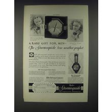 1931 Taylor Stormoguide Barometer Ad - A Rare Gift for Men