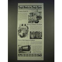 1940 International Nickel Ad - Tough Metals Tough Spots