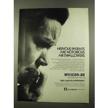 1975 Stuart Pharmaceuticals Mylicon-80 Ad - Nervous