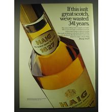 1968 Haig Scotch Ad - If this isn't great scotch, we've wasted 341 years