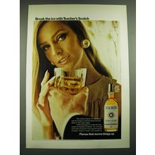 1968 Teacher's Scotch Advertisement - Break the ice with Teacher's Scotch