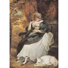 John Raphael Smith son of John A Maid Wife & Widow Victorian Painting Postcard