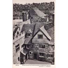 Allington Castle Kent Inner Court Tudor House Old RPC Postcard