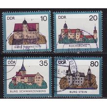 GERMANY DDR [1985] MiNr 2976-79 ( OO/used ) Bauwerke