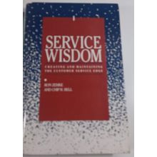 Service Wisdom By Ron Zemke hardback very good