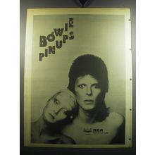 1974 David Bowie Pinups Album Advertisement