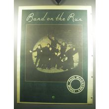 1974 Paul McCartney & Wings Album Band on the Run Advertisement